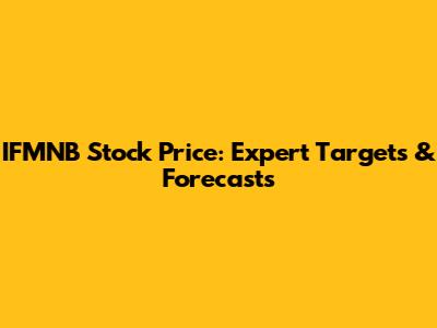 IFMNB Stock Price: Expert Targets & Forecasts
