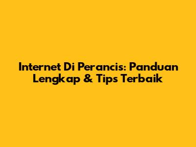 Internet Di Perancis: Panduan Lengkap & Tips Terbaik