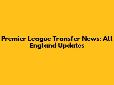 Premier League Transfer News: All England Updates